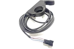 DAZZLEEX Universal Electric Vehicle Throttle Controller Cord Length 1.8 Meters Scooter Throttle Thumb Throttle For E-Bike