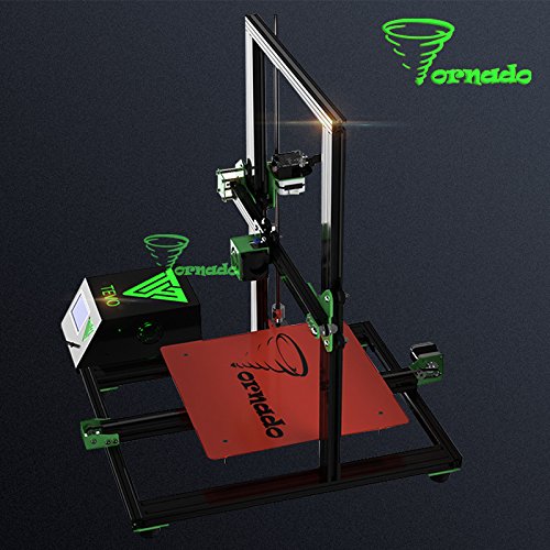 2018 Neue Ankunft TEVO Tornado 3D Drucker Vollständig zusammengebaute Aluminium Extrusion 3D Druckerteil Impresora 3d hohe Präzision mit Titan Extruder
