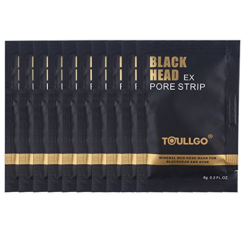 Mitesser Maske, Peel off Maske, Black Head Maske, Blackhead Remover, Blackhead Maske Peel Off, Gesichtsmaske Schwarz Mitesser, Maske Gesicht, Schwarz Purifying Peel-off-Maske, ToullGo® 12 Stück Maske Schwarze Nase Maske Schlamm Gesichtsmaske, Deep Cleansing Akne Peel Off Maske, Beauty Skin Care Mitesserentferner Mask, Schönheitsmaske für die Gesichtspflege (12PC) - 7