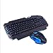 Produktbild Eingebaute Tastatur und Maus-Set Gaming-Tastatur und-Maus-Set verdrahtet Stahl USB-Schnittstelle Tastatur-Maus-PS2-Port
