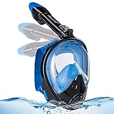 gafas natacion graduadas hipermetropia niños ♥ USO ADECUADO: Nuestras máscaras están diseñadas para snorkeling informal. No se recomienda el buceo libre profesional. No se recomienda nadar vigorosamente cuando se usa cualquier tipo de tubo de respiración, incluido el diseño de cara completa. Siempre tome un descanso durante el buceo. Recuerda no bucear solo.