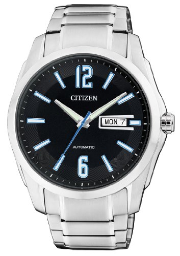 Citizen Herren-Armbanduhr XL Analog Automatik Edelstahl NH7490-55EE