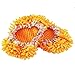 Produktbild Cute Staub Mop Hausschuhe Schuhe Bodenreiniger reinigen Einfache Badezimmer Büro Küche Orange