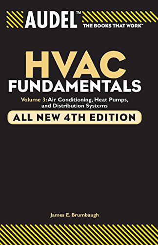 Audel HVAC Fundamentals, Volume 3: Air Conditioning, Heat Pumps and Distribution Systems, All New 4th Edition: 6 (Audel Technical Trades Series)