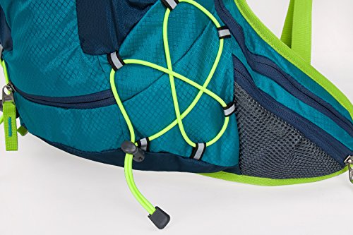 SHTH Wasserdicht Fahrrad Schulter Rucksack Wasser Reisetasche Ultralight für Radsport Outdoor Reiten Bergsteigen Hydration ,44*25*10cm,15L - 5