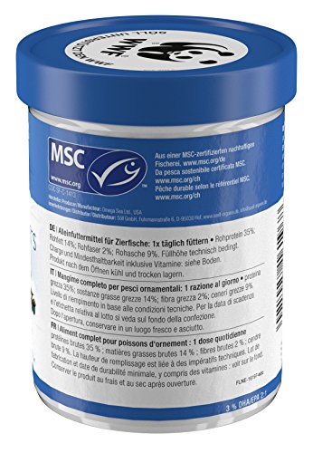 Söll 16196 Organix Medium Cichlid Pellets – Aquariumfutter – Zierfischfutter für Barsche – 270 ml - 3