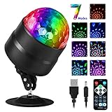 【Perfekt für Partylicht】 Bestes Design für Party, Disco, Ballsaal, KTV, Bar, Bühne, Club usw. Das Disco-Licht kann für Karaoke-, DJ-, Hochzeits-, Feier-, Familien- oder Freunde-Urlaubsparty verwendet werden.