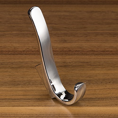 SO-TECH® Kleiderhaken Nina Chrom poliert Garderobenhaken Mantelhaken Huthaken - 2