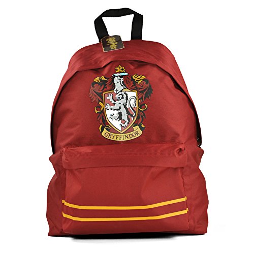 Harry Potter Rucksack mit Gryffindor Wappen rot