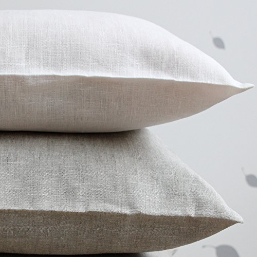 Varvara Home 1467 Kissenbezug Lesna mit Reißverschluss, 40 x 80 cm, hell beige / grau - 4