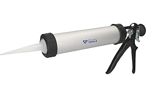 BRILLIANT TOOLS BT094901 Pistolet à cartouche, 310 ml [Powered by KS TOOLS]