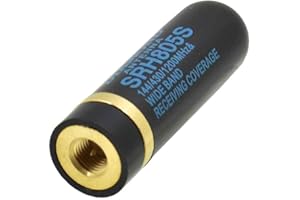 Busirde 2pcs SRH805S SMA-M Antenna UHF VHF Dual Band Walkie Talkie Antenna SMA Maschio Connettore Radio Antenna