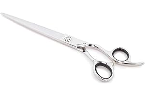 Termix Forbici Barbiere Premium 7" - Forbici per barbiere professionali di alta qualità per capelli e barba, con lame concave e acciaio inossidabile.