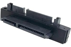 Chenyang SATA 22pin 7 + 15 mâle femelle extension convertisseur adaptateur angle inférieur de 90 degrés