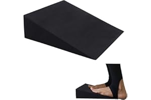 BommFu Calf Stretcher - Portable Yoga Foam Wedge Calf Stretch Wedge - Non-Slip Fitness Incline Boards, Foot Stretch Wedge Block for Plantar, Heel, Foot Stretching