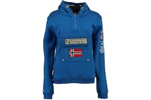 Geographical Norway- Sudadera con Capucha de Hombre de Manga Larga Modelo GYMCLASS