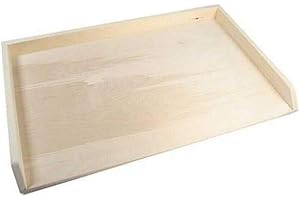 LIBEROSHOPPING.EU - LA TUA CASA IN UN CLIK Spianatoia per impastare in Legno di Betulla stendi Pasta con Gradino Antiscivolo (con Bordo, 75x50)