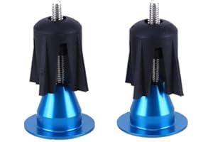 KOBONA Tappi for manubrio della bicicletta, tappi for manubrio della bicicletta, tappi terminali for manubrio in lega di alluminio, tappi terminali for manubrio for bici da strada, mountain bike, MTB