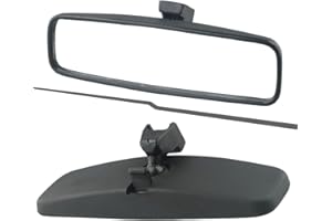 WHYCHSTORE Car Interior Rearview Mirror, Interior Rearview Mirror For Nissan Micra K12 Note E11 2003-2013, Rear View Mirror for Driving Test