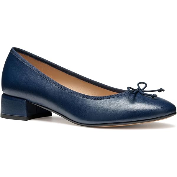 Geox Dames D Palmaria B Ballet Flat, zwart, 38.5 EU