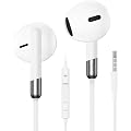 Ecouteurs Filaire, Écouteurs Filaire Prise Jack 3,5mm, Écouteur Intra-Auriculaires Ecouteur Casque Audio Filaire pour Samsung Galaxy A13 A14 A15 A34 A54 A06 A07 S8 S9 S10, iPhone 6 Plus 5, MP3 Players