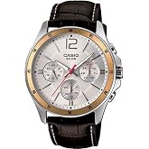 Casio MTP-1374L-7AVDF Kol Saati, Standart, Analog, Gri-Rosegold, Erkek