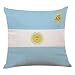 Produktbild Die 2018 World Cup Kissenbezug Upxiang Russland FIFA World Cup Soccer Team Kissenbezug Fußball Kissenbezüge Home Decor Kissenbezug (Argentinien)
