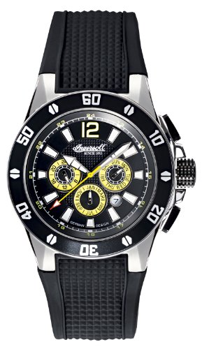 Ingersoll Brazos Automatik Herren Uhr Schwarz Gelb IN3221BK Ingersoll Brazos Automatik Herren Uhr Schwarz Gelb IN3221BK