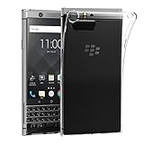 BlackBerry KEYone Hülle, TopACE® TPU Hülle Schutzhülle Crystal Case Durchsichtig Klar Silikon transparent für BlackBerry KEYone (Transparent) - 