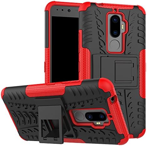 OFU® Hybrid Armor Case For Lenovo K8 Note phone case Rugged Shock Proof Anti-wrestling Travel essential Phone Accessories-red