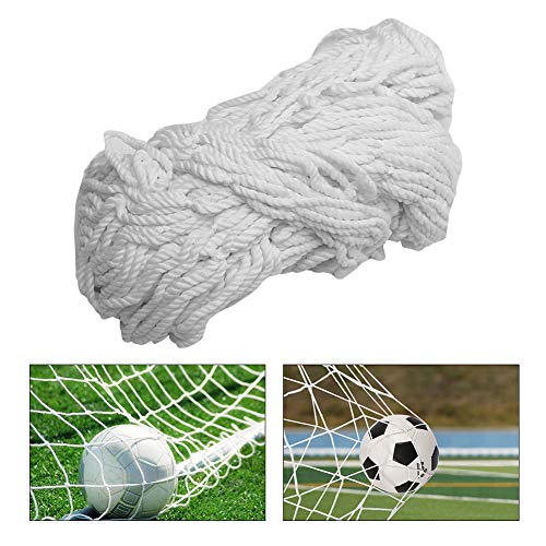 TOPINCN Soccer Net Durable Soccer Goal Sports de Filets de Remplacement pour Lacrosse et Soccer (1,8 x 1,2 m, 2,4 x 1,8 m, 3,7 x 1,8 m, 7,3 x 2,4 m)