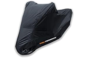TRU-TENSION TruTension | Heavy Duty Motorcycle Rain Cover | Motorcycle Tools & Accessories | XL