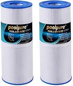 Filtre Jacuzzi Spa AQUALTRA Pack De 2 Filtres Spa - Compatible PRB25-IN, C- 4326, FC-2375 Et + - Cartouche Remplacement 338mm X 127mm Réplacement Filtre 338mm