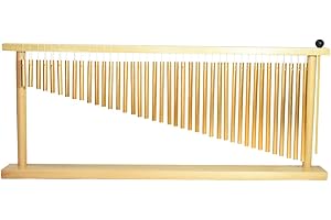ENNBOM 40 Noten Bar Chime Table Top Windspiel Metall Bars Percussion Instrument with Mallet Treeworks Chimes for Classroom