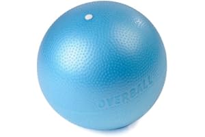 ATC HANDELS GMBH Overball Palla da ginnastica, 25 cm, per pilates, yoga, ginnastica, terapia, colori: blu/rosso/giallo