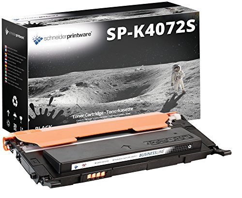 4 Schneider Printware Toner | 80% mehr Druckleistung | als Ersatz für CLT-P4072C kompatibel für Samsung CLP-320 CLP-325N CLP-325 CLP-325W CLX-3180 CLX-3185 CLX-3185FN CLX-3185FW CLX-3185N CLX-3185W | Geprüft nach ISO-Norm 19798 | - 2