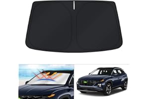 KUST Windshield Sun Shade for Hyundai Tucson Accessories 2022-2024 2025 Window Sunshade Sun Visor Protector Foldable Blocks UV Rays Keep Your Car Cooler