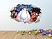 Produktbild BIG HERO 6 Baymax GEBROCHEN / ZERTRÜMMERT WAND Effekt Wandkunst Aufkleber RIESIGES GRÖßEN - pw140 - GIANT 100 x 60 cm