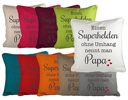 Dekokissen Superheld ohne Umhang B x H: 40cm x 40cm Farbe: grau von Klebefieber® - 2