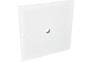 CHICIRIS Couvercle de Skimmer de Piscine, Couvercle de Skimmer de Haute Fiabilité, Filtration Efficace Couverture de Skimmer Quadrate Facile à Installer pour Piscine SPA