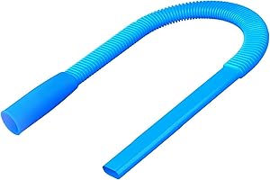OURDORT Trockner Reinigungsset Lüftungsschlauch Zubehör,90cm Trockner Lüftungsschlauch Reiniger,Tragbar Staubsaugeraufsatz Schlauch Flusenentferner Mit Schnellkupplungsrohr Für Haushalt & Waschküche