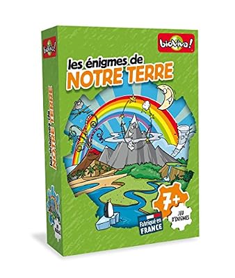 Bioviva - 0101003110 - Jeu de Société - Enigmes de la Nature - Notre Terre