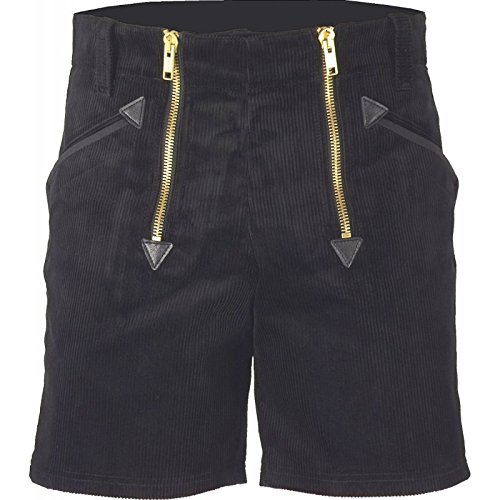 JOB Dachdecker/Zimmermann Zunft-Shorts kurze Hose GENUA CORD schwarz