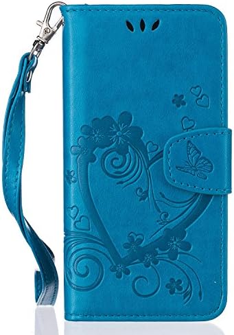 Samsung Galaxy S8 Plus, S8+ Wallet Card Holder with Kickstand Slim Leather Cover for Samsung Galaxy S8[with Free Tempered Glass Screen Protector]