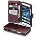 Produktbild TERRAPIN Huawei P9 Funda Cartera de autentico Cuero Con compartimento para billetera - Marron