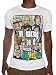 Produktbild Mens Breaking Bad Vs Grand Theft Auto T-SHIRT Artwork GTA5 Inspired (Medium, White)