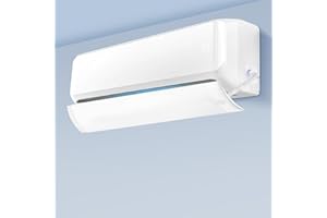 Niaetuto Deflettore Condizionatore,Regolabile 57-100CM Deflettore Aria Condizionata per Casa/Ufficio,Deflettore per Condizionatore,Deviatore Aria Condizionatore Freddo/Calda,Accessori Condizionatori