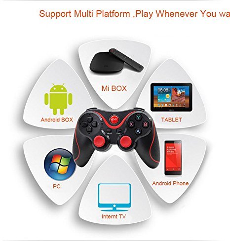 INLIFE Android Game Controller,T3 Wireless Bluetooth 3.0 Gamepad Gaming Controller Joystick for Android Smartphone… - Image 5