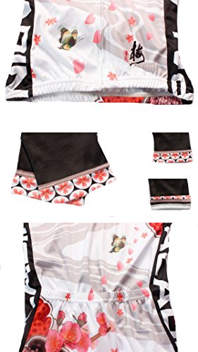 APTRO Frauen Kurzarm Exotisch Radtrikot Radshirt Bikeshirt Fahrrad Trikot Größe XS-XXL - 5