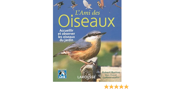 L Ami Des Oiseaux Accueillir Et Observer Les Oiseaux Du Jardin Amazon Fr Burton Robert Lesaffre Guilhem Duquet Marc Livres